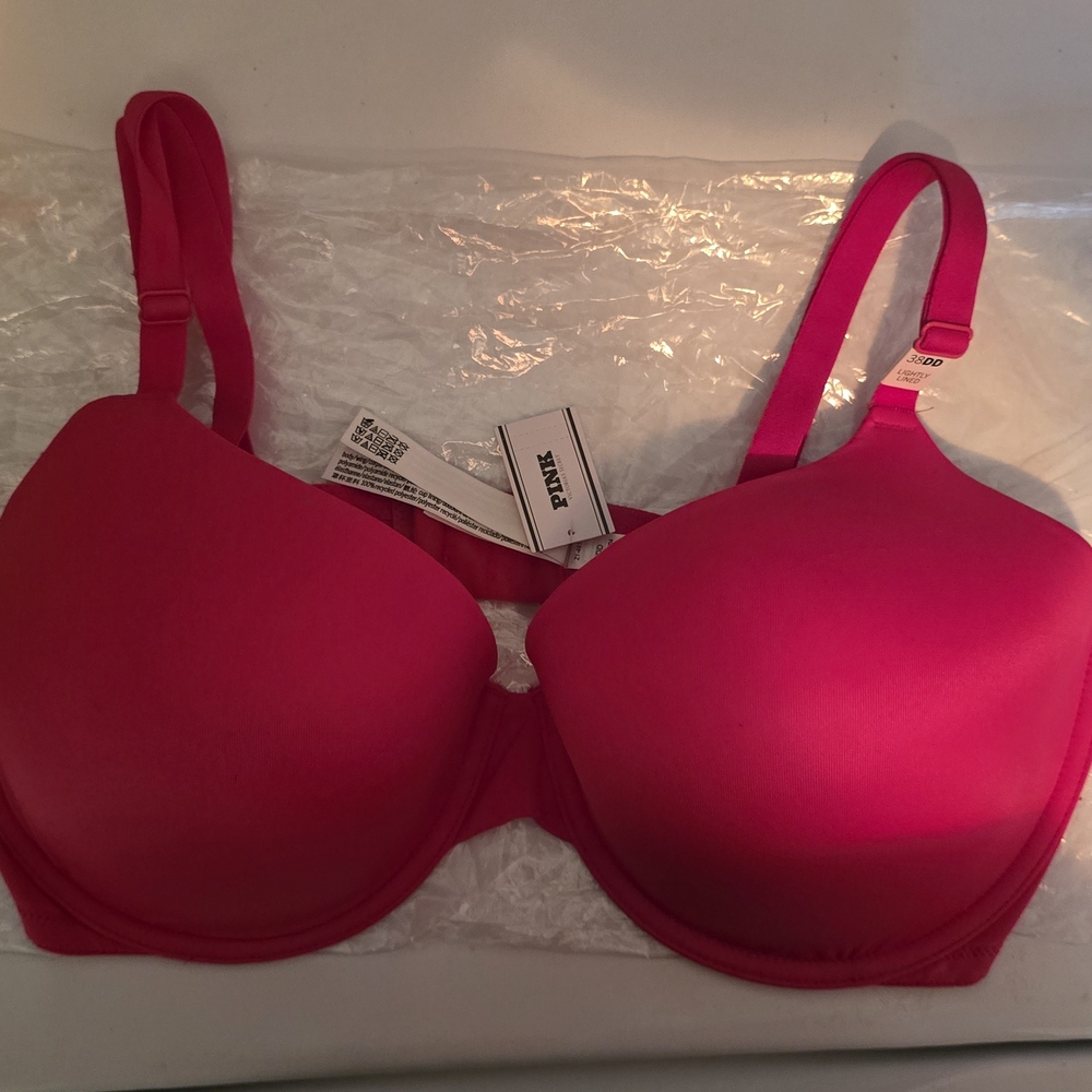 PINK Victoria's Secret Hot Pink Bra NEW